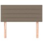 vidaXL Κεφαλάρι Κρεβατιού Taupe 80 x 5 x 78/88 εκ. Υφασμάτινο