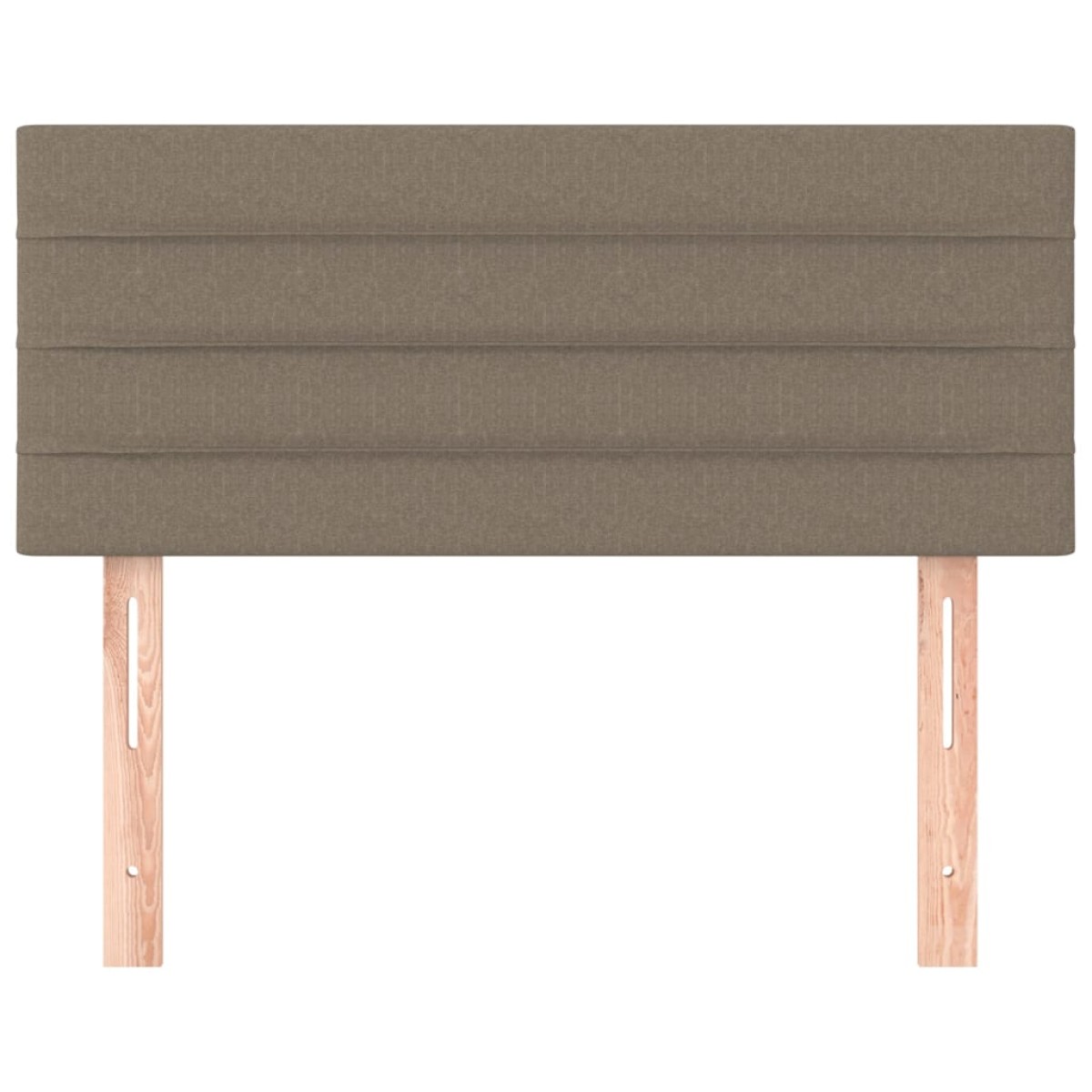 vidaXL Κεφαλάρι Κρεβατιού Taupe 90x5x78/88 εκ. Υφασμάτινο