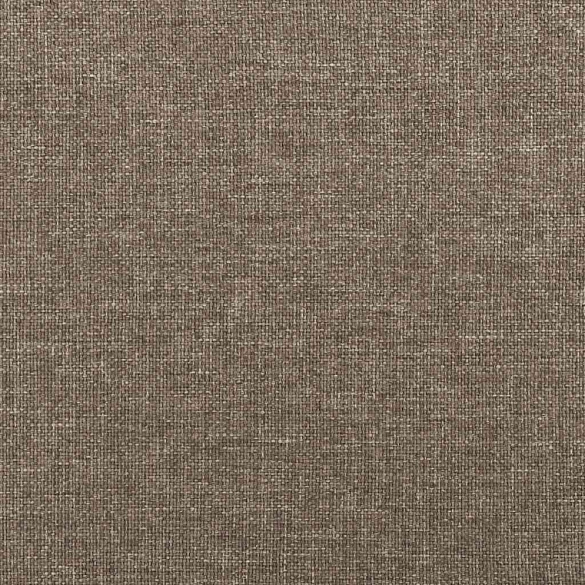 vidaXL Κεφαλάρια Κρεβατιού 2 τεμ. Taupe 72x5x78/88 εκ. Υφασμάτινα