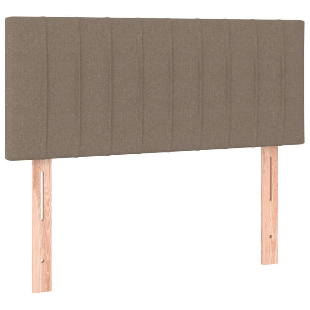 vidaXL Κεφαλάρι Κρεβατιού Taupe 80 x 5 x 78/88 εκ. Υφασμάτινο
