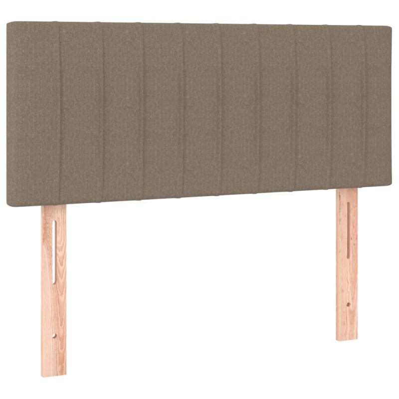 vidaXL Κεφαλάρι Κρεβατιού Taupe 80 x 5 x 78/88 εκ. Υφασμάτινο
