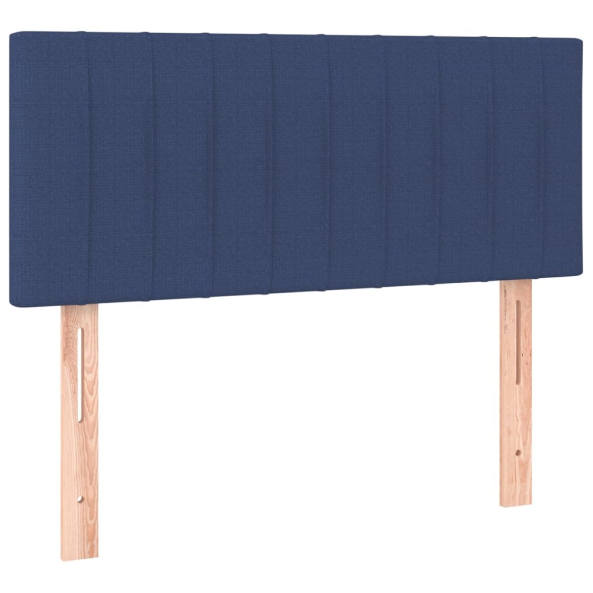 vidaXL Κεφαλάρι Κρεβατιού Μπλε 100x5x78/88 εκ. Υφασμάτινο