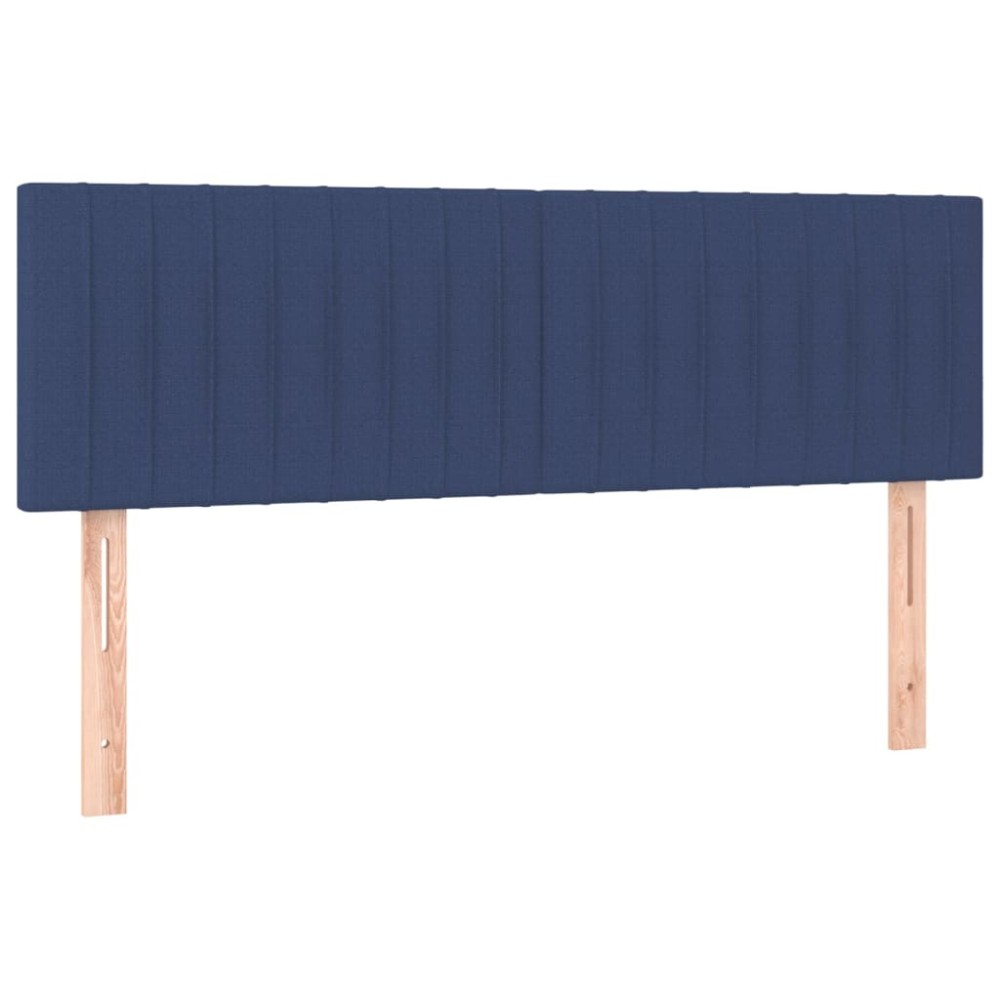 vidaXL Κεφαλάρια Μπλε 144x5x78/88 εκ. Ύφασμα