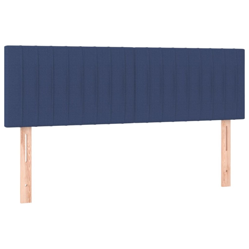 vidaXL Κεφαλάρια Μπλε 144x5x78/88 εκ. Ύφασμα