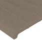 vidaXL Κεφαλάρια Κρεβατιού 2 τεμ. Taupe 90x5x78/88 εκ. Υφασμάτινο