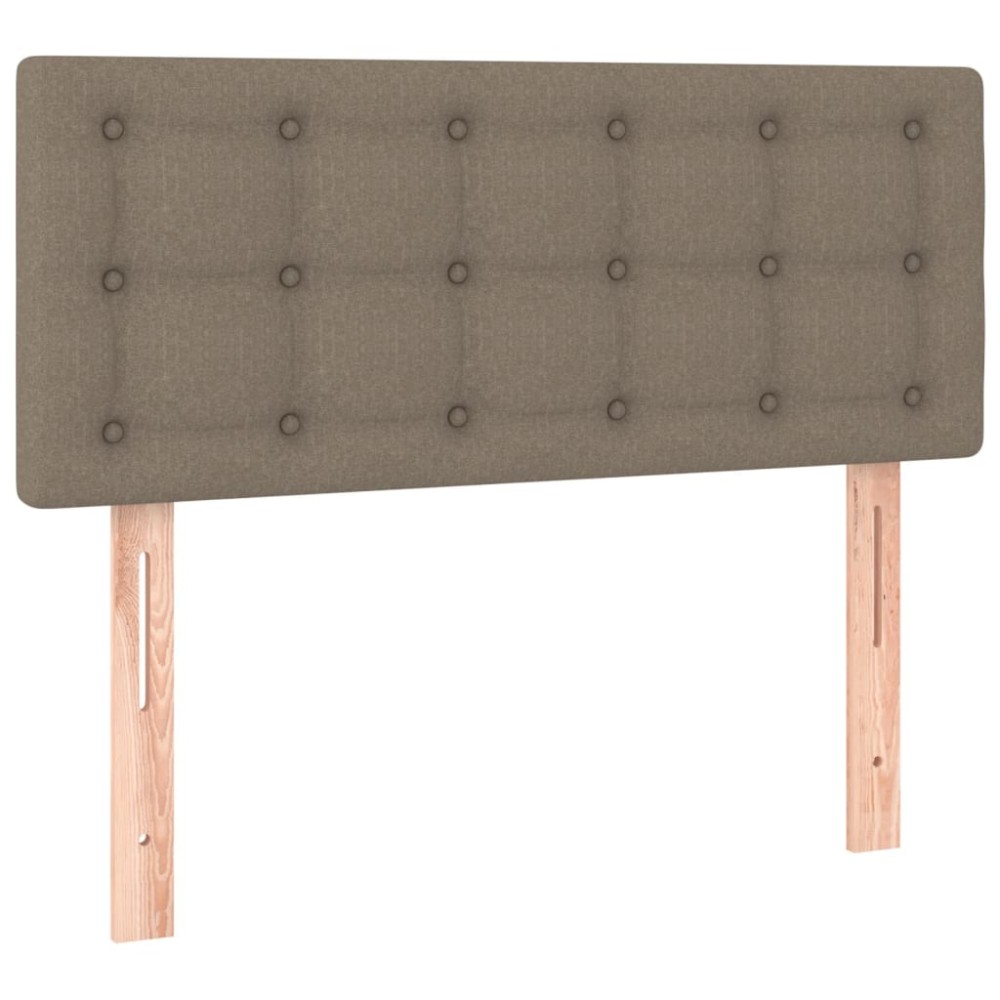 vidaXL Κεφαλάρι Κρεβατιού Taupe 90x5x78/88 εκ. Υφασμάτινο