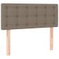 vidaXL Κεφαλάρι Κρεβατιού Taupe 90x5x78/88 εκ. Υφασμάτινο