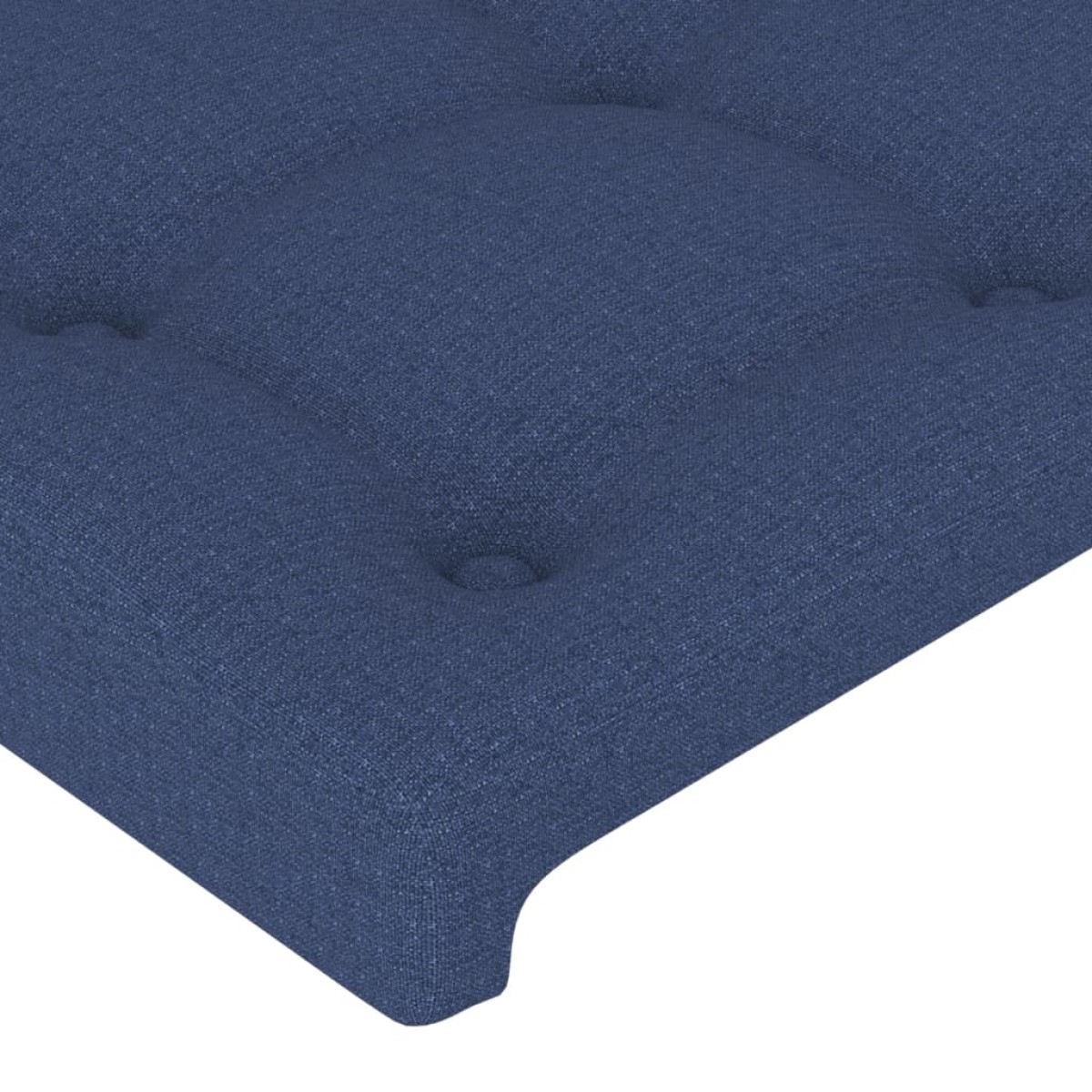 vidaXL Κεφαλάρι Κρεβατιού Μπλε 90x5x78/88 εκ. Υφασμάτινο