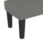 vidaXL Πάγκος Σκούρο Γκρι 70 x 30 x 30 εκ. Υφασμάτινος