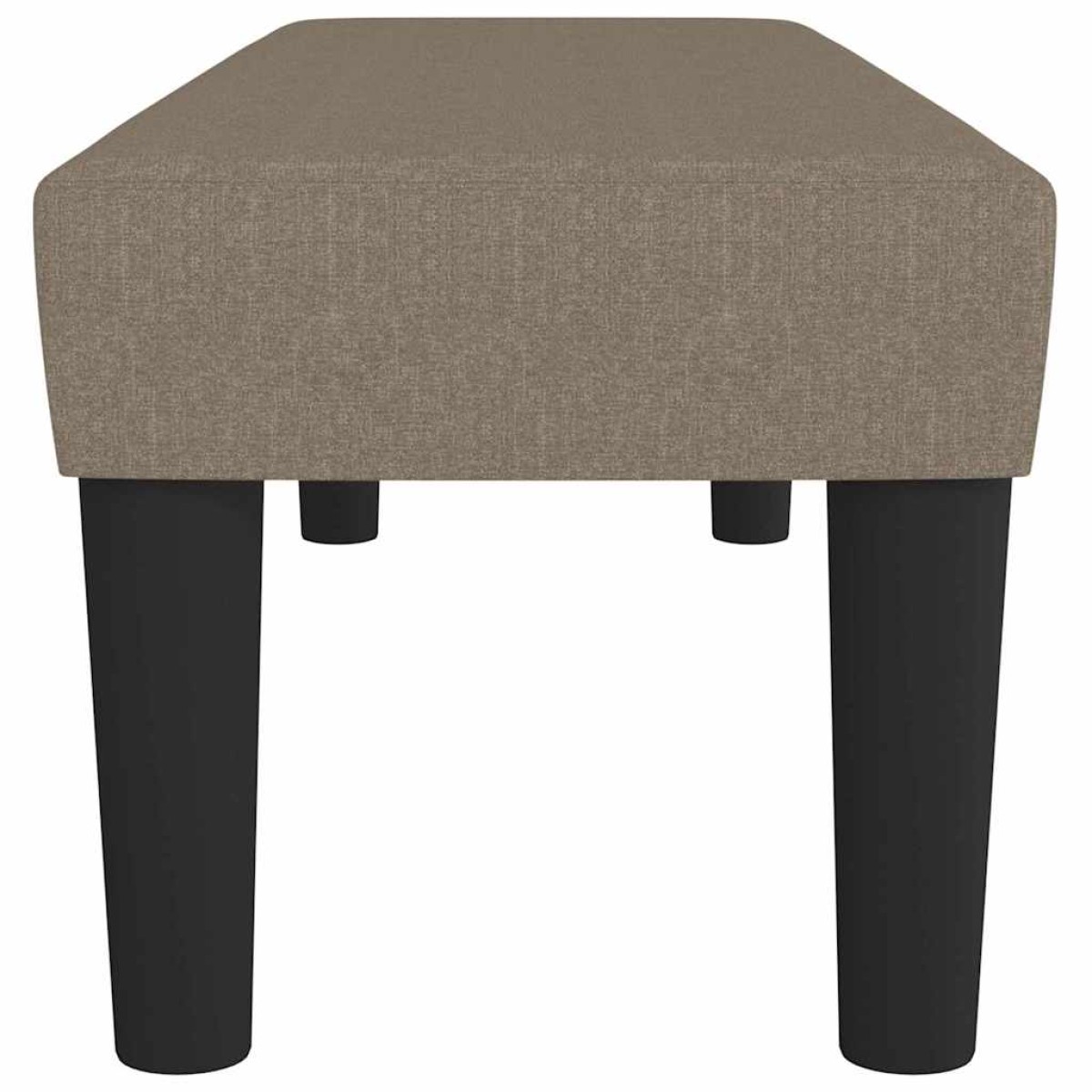 vidaXL Πάγκος Taupe 100x30x30 εκ. Υφασμάτινος