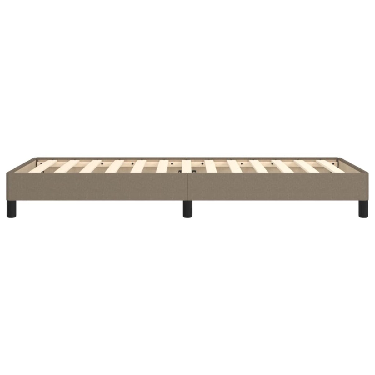 vidaXL Πλαίσιο Κρεβατιού Taupe 80x200 εκ. Υφασμάτινο