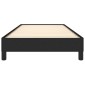vidaXL Πλαίσιο Κρεβατιού Boxspring Μαύρο 100 x 200 εκ. Υφασμάτινο
