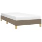 vidaXL Πλαίσιο Κρεβατιού Taupe 80x200 εκ. Υφασμάτινο