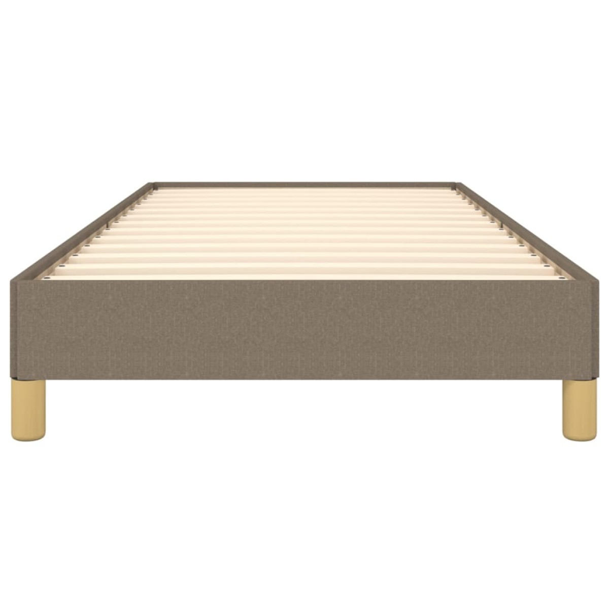 vidaXL Πλαίσιο Κρεβατιού Taupe 80x200 εκ. Υφασμάτινο