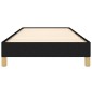 vidaXL Πλαίσιο Κρεβατιού Boxspring Μαύρο 100 x 200 εκ. Υφασμάτινο