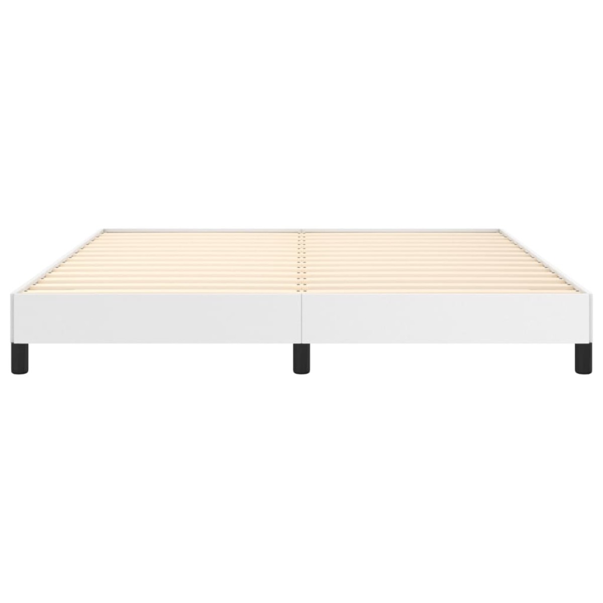 vidaXL Πλαίσιο Κρεβατιού Λευκό 180x200 εκ. από Συνθετικό Δέρμα