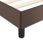 vidaXL Πλαίσιο Κρεβατιού Καφέ 180x200 εκ. από Συνθετικό Δέρμα