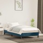 vidaXL Πλαίσιο Κρεβατιού Σκούρο Μπλε 90x200 εκ. Βελούδινο