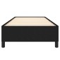 vidaXL Πλαίσιο Κρεβατιού Boxspring Μαύρο 100 x 200 εκ. Υφασμάτινο