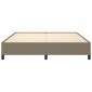 vidaXL Πλαίσιο Κρεβατιού Taupe 180x200 εκ. Υφασμάτινο