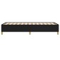 vidaXL Πλαίσιο Κρεβατιού Boxspring Μαύρο 100 x 200 εκ. Υφασμάτινο