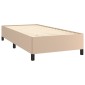 vidaXL Πλαίσιο Κρεβατιού Καπουτσίνο 80 x 200 εκ. από Συνθετικό Δέρμα