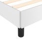 vidaXL Πλαίσιο Κρεβατιού Λευκό 160x200 εκ. από Συνθετικό Δέρμα