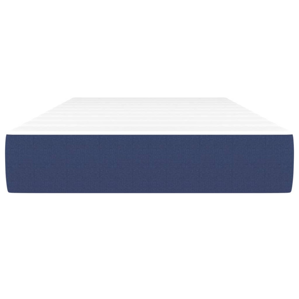 vidaXL Στρώμα με Pocket Springs Μπλε 90x190x20 εκ. Υφασμάτινο