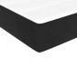 vidaXL Στρώμα με Pocket Springs Μαύρο 90x190x20 εκ. Βελούδινο
