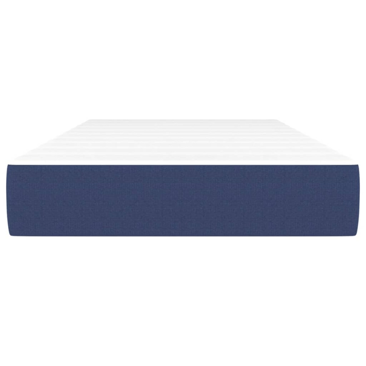 vidaXL Στρώμα με Pocket Springs Μπλε 90x200x20 εκ. Υφασμάτινο