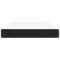 vidaXL Στρώμα με Pocket Springs Μαύρο 120x200x20 εκ. Βελούδινο