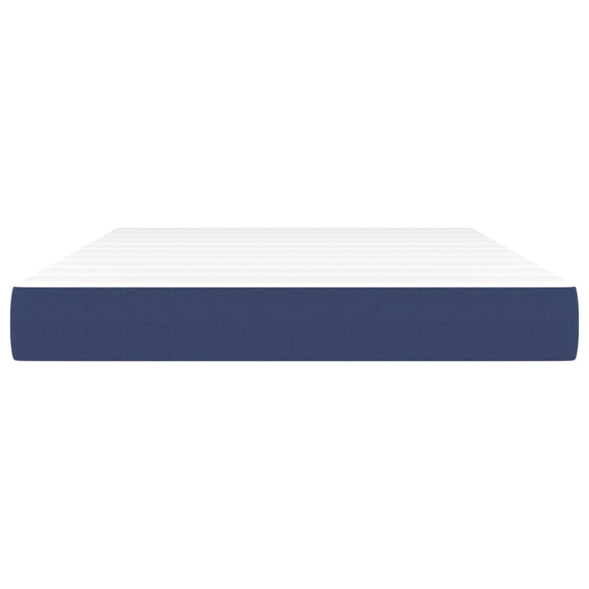 vidaXL Στρώμα με Pocket Springs Μπλε 140x200x20 εκ. Υφασμάτινο