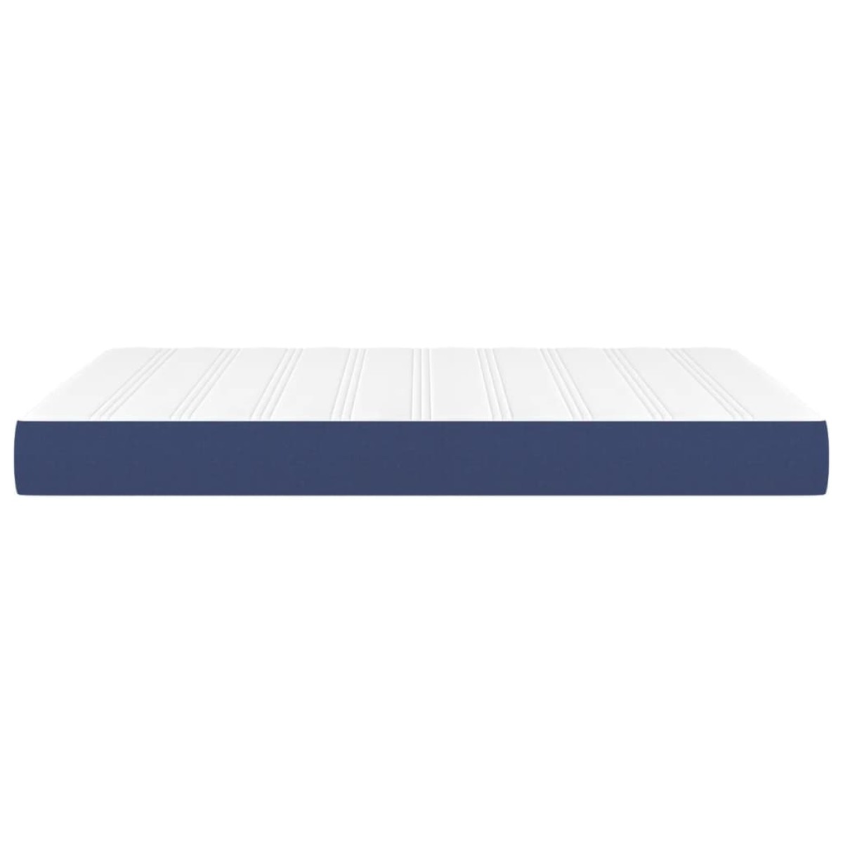 vidaXL Στρώμα με Pocket Springs Μπλε 140x200x20 εκ. Υφασμάτινο