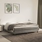 vidaXL Στρώμα με Pocket Springs Μεσαίας Σκληρότητας Αν. Γκρι 152x203x20εκ. Βελούδινο Queen