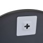 vidaXL Καθρέφτης Τοίχου Μαύρος 40x30 εκ.