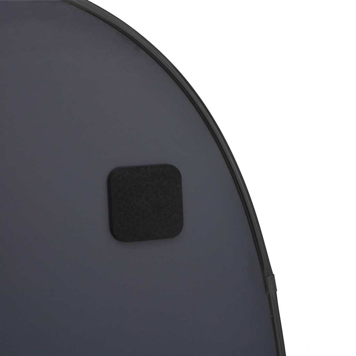 vidaXL Καθρέφτης Τοίχου Μαύρος 70x45 εκ.