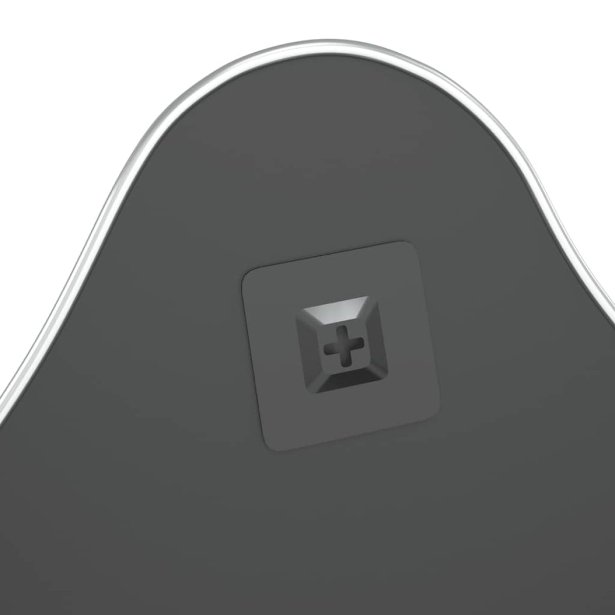vidaXL Καθρέφτης Τοίχου Ασημί 50 x 40 εκ.