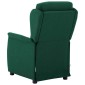 vidaXL Καρέκλα μασάζ Σκούρο Πράσινο 93.5 x 67.5 x 101.5 εκ. ύφασμα