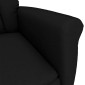 vidaXL Καρέκλα μασάζ Μαύρο 96.5 x 70.5 x 95 εκ Μικροΐνες