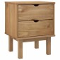 vidaXL Κομοδίνο OTTA 46 x 39,5 x 57 εκ. από Μασίφ Ξύλο Πεύκου