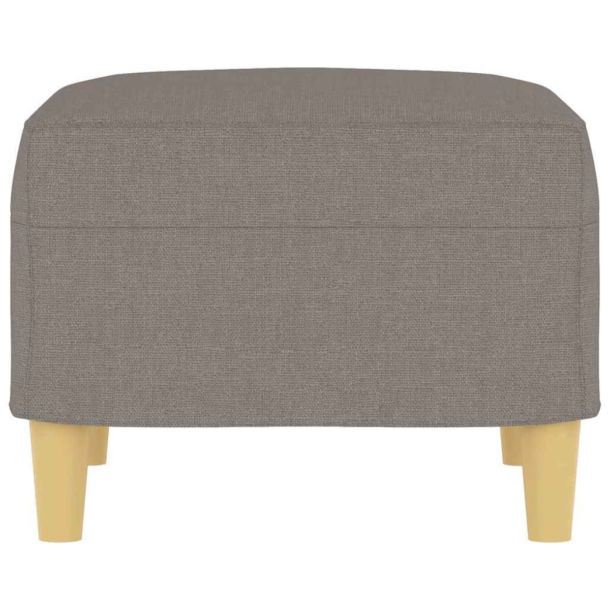 vidaXL Υποπόδιο Taupe 60x50x41 εκ. Υφασμάτινο