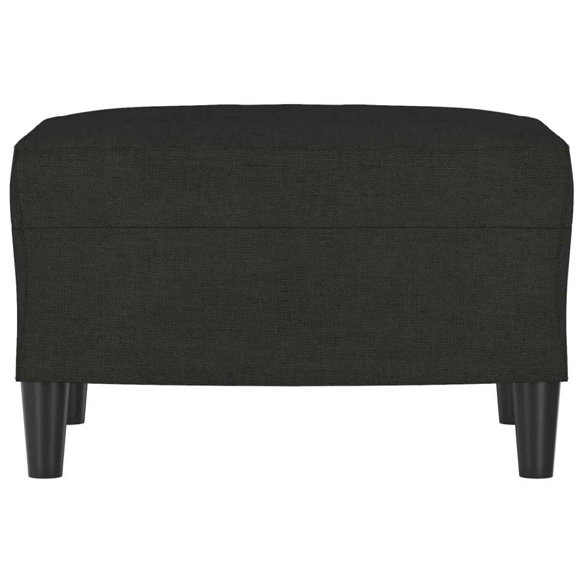 vidaXL Υποπόδιο Μαύρο 60x50x41 εκ. Υφασμάτινο