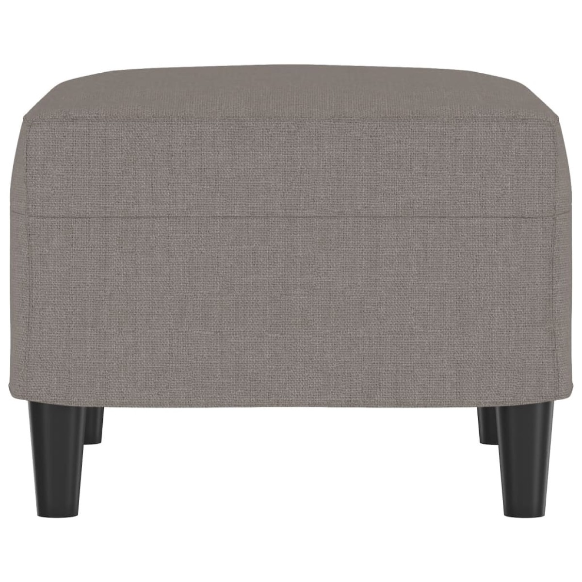 vidaXL Υποπόδιο Taupe 60x50x41 εκ. Υφασμάτινο