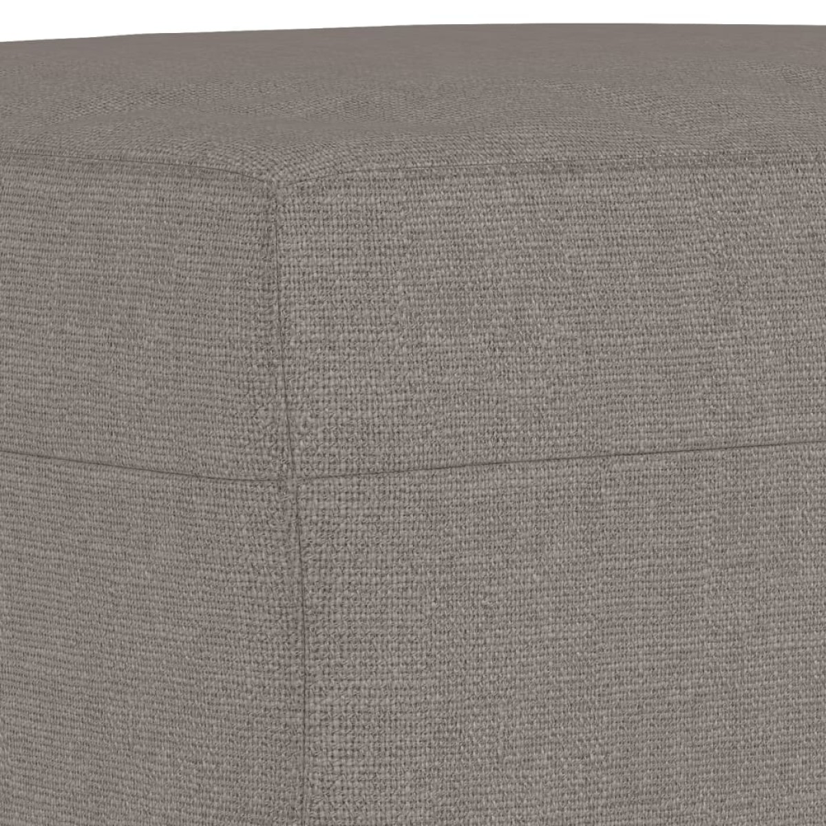 vidaXL Υποπόδιο Taupe 60x50x41 εκ. Υφασμάτινο