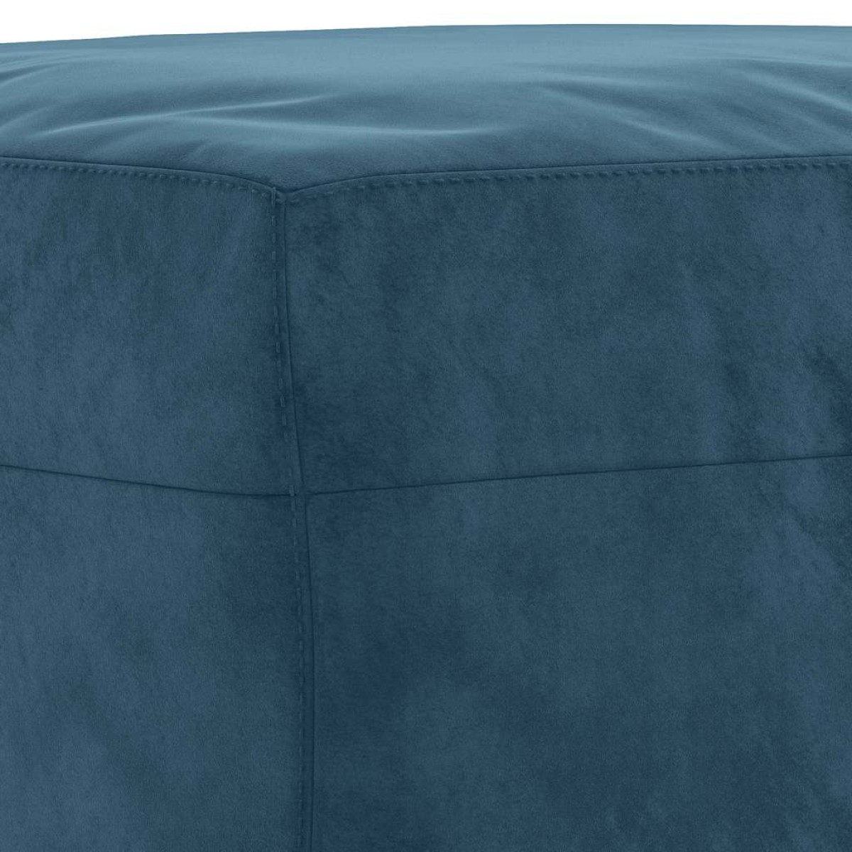 vidaXL Υποπόδιο Μπλε 60x50x41 εκ. Βελούδινο