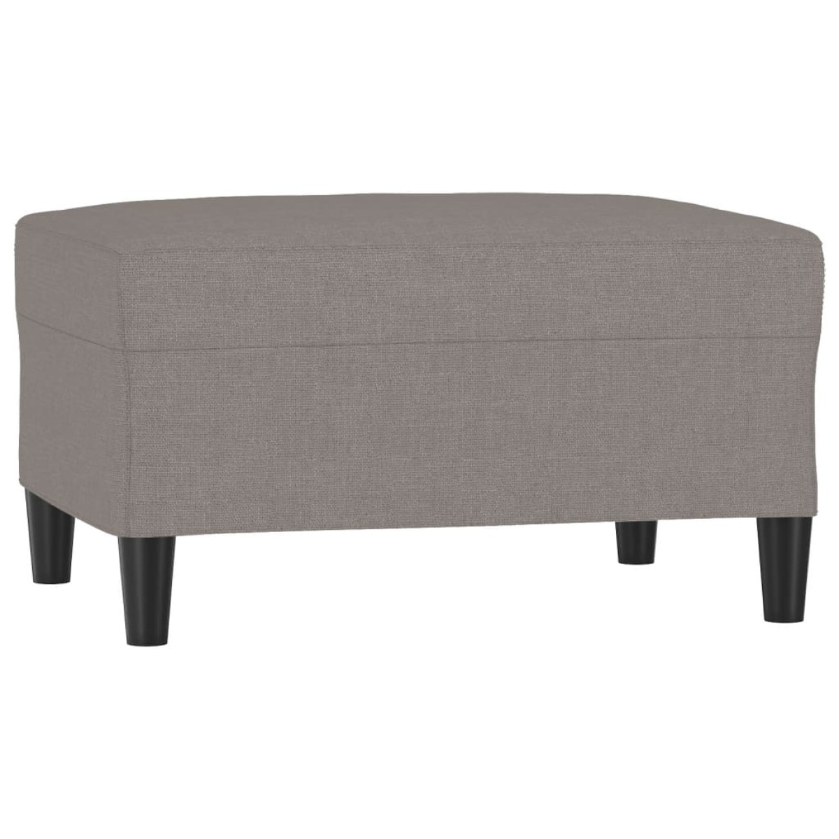 vidaXL Υποπόδιο Taupe 70 x 55 x 41 εκ. Υφασμάτινο