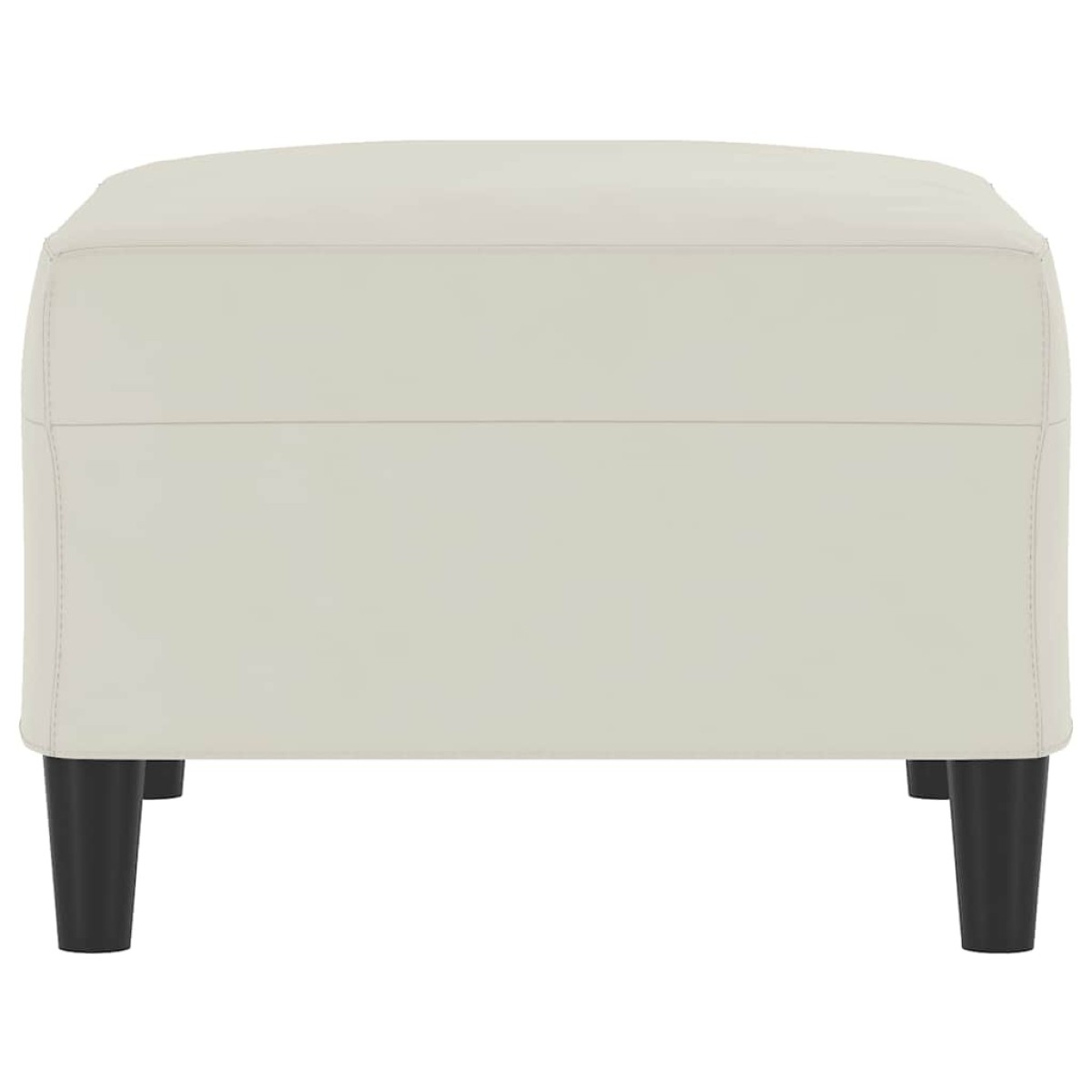 vidaXL Υποπόδιο Κρεμ 70x55x41 εκ. Βελούδινο