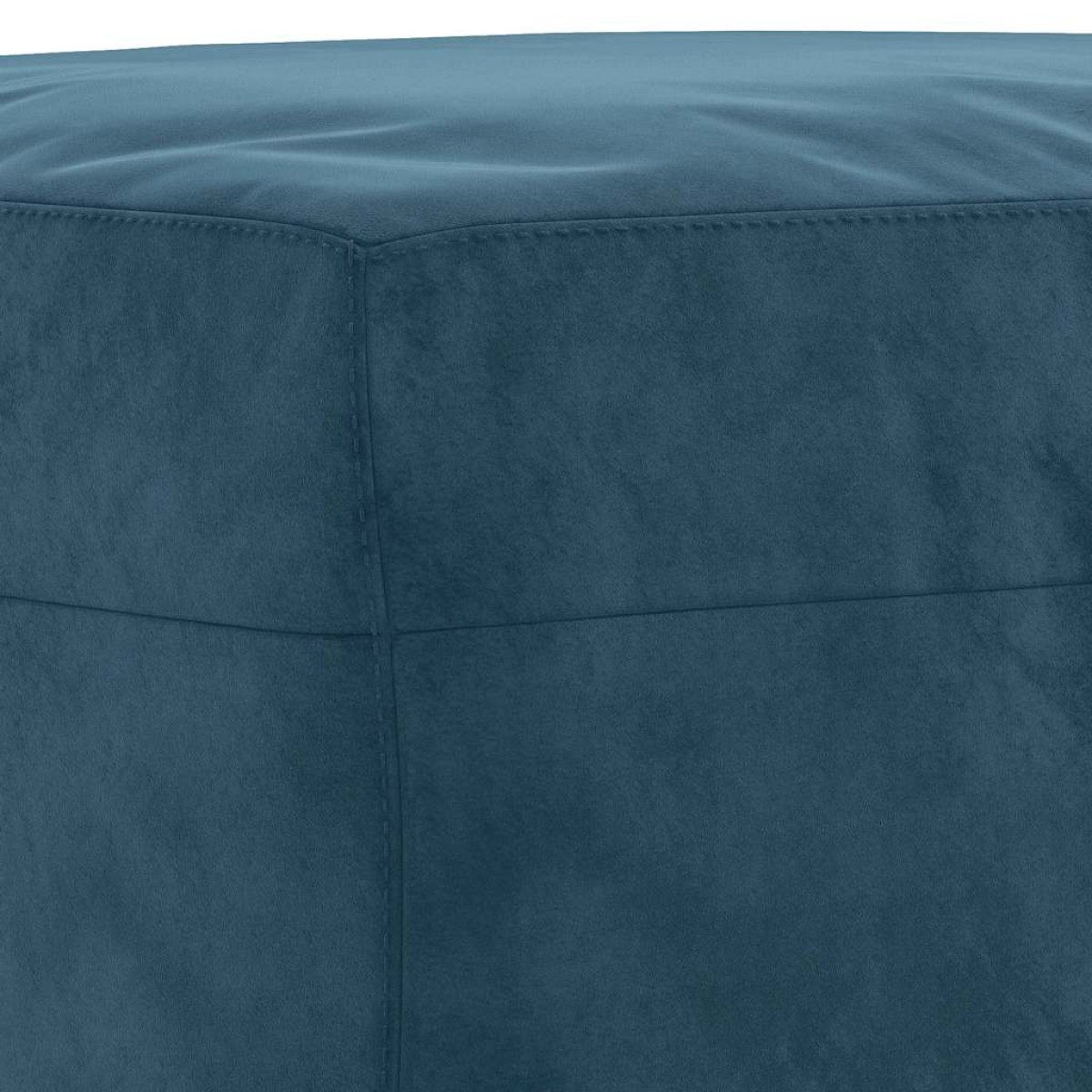vidaXL Υποπόδιο Μπλε 70x55x41 εκ. Βελούδινο