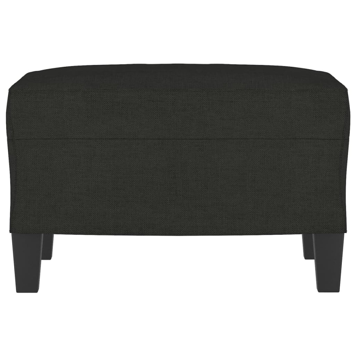 vidaXL Υποπόδιο Μαύρο 60x50x41 εκ. Υφασμάτινο