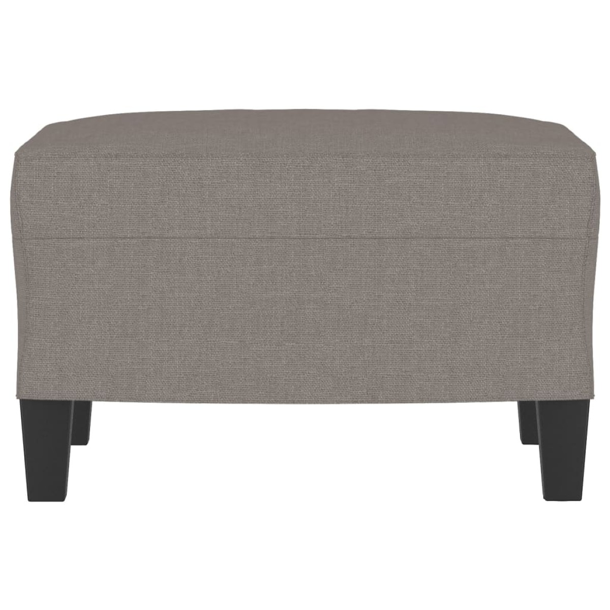 vidaXL Υποπόδιο Taupe 60x50x41 εκ. Υφασμάτινο